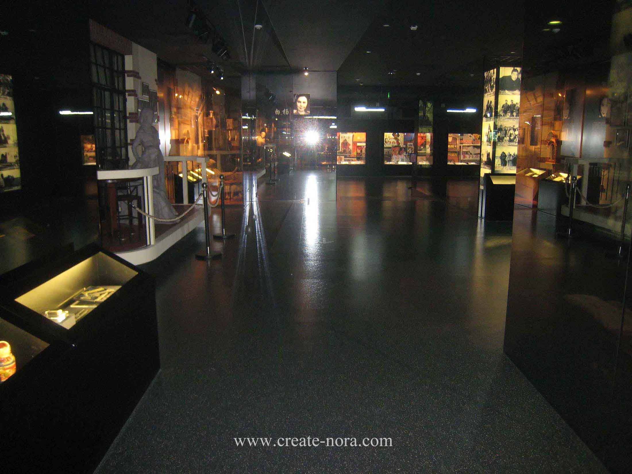 the photo of nora rubber flooring in Shanghai Film Museum 2